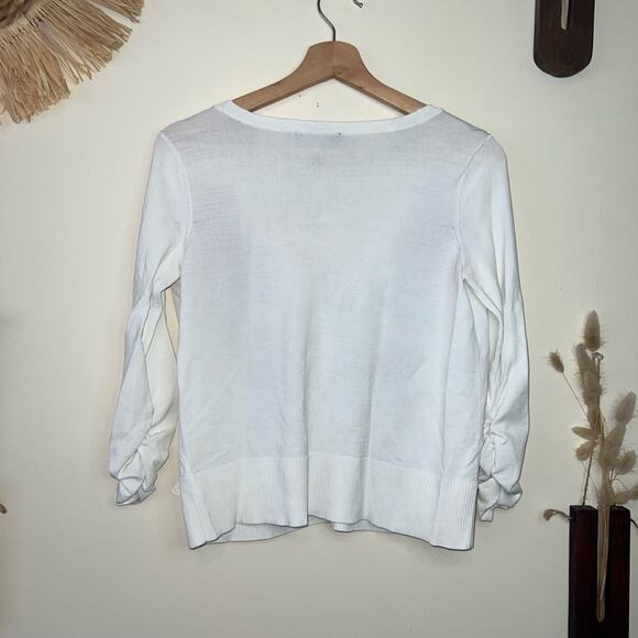 Women's Embroidered Floral Cardigan Size Small by INC International Concepts - Picture 3 of 5